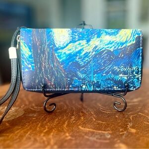 Van Gogh Wristlet Wallet